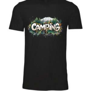 Camping Graffiti Tee