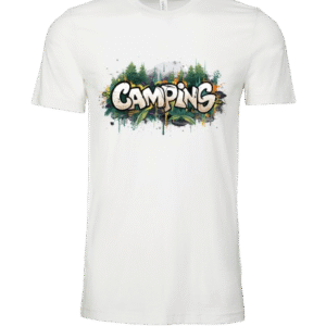 Camping Graffiti Tee
