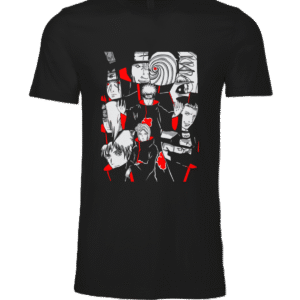 Naruto Akatsuki anime Tee