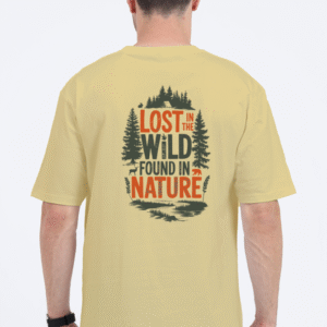 Lost in Wild Found in Nature |Oversize T-shirt
