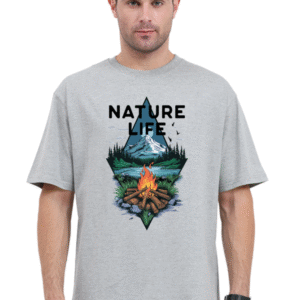 Nature Life Adventure ||Oversize T-shirt