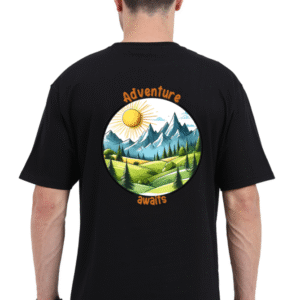 Adventure Awaits Vista |Oversize T-shirt