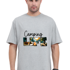 Camping Life Scenery |Oversize T-shirt