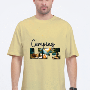 Camping Life Scenery |Oversize T-shirt