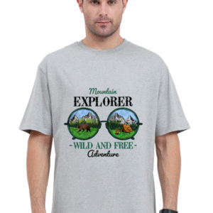 Mountain Explorer View |Oversize T-shirt