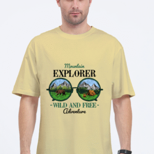 Mountain Explorer View |Oversize T-shirt