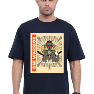 Oni Warrior Cat |Oversize T-shirt