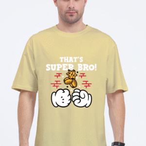 Super Bro High Five |Oversize T-shirt