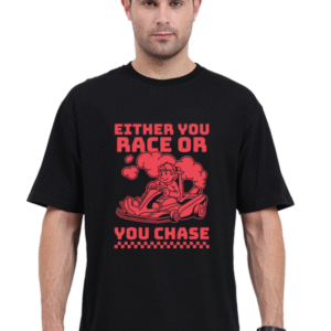Race or Chase Kart |Oversize T-shirt