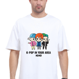 K-Pop in Your Area |Oversize T-shirt