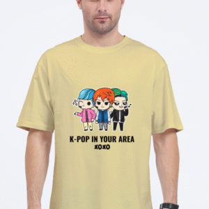 K-Pop in Your Area |Oversize T-shirt