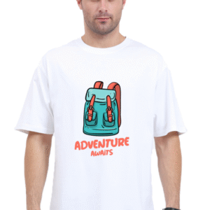 Adventure Awaits Backpack |Oversize T-shirt