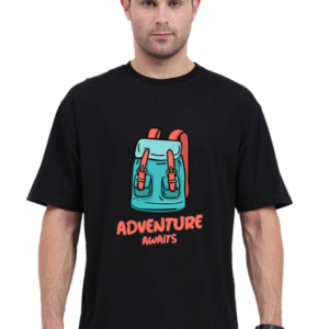 Adventure Awaits Backpack |Oversize T-shirt