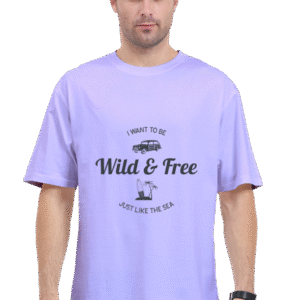 Wild & Free Sea Spirit |Oversize T-shirt