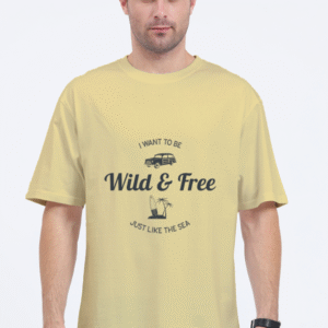 Wild & Free Sea Spirit |Oversize T-shirt