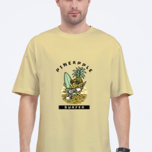 Pineapple Surfer Dude |Oversize T-shirt