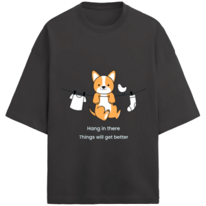 Corgi Hope |Unisex|Paw-Printed-Tee