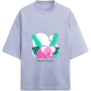 Elephantastic Tropical |Unisex|Paw-Printed-Tee