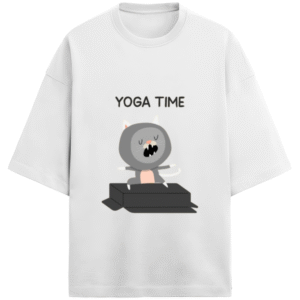 Yoga Time Zen Cat |Unisex|Paw-Printed-Tee
