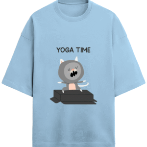 Yoga Time Zen Cat |Unisex|Paw-Printed-Tee