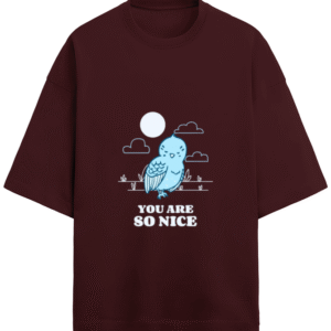 You Are So Nice Moonlight Owl |Unisex|Paw-Printed-Tee