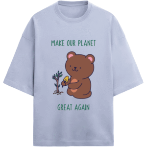Plant a Tree Bear |Unisex|Paw-Printed-Tee