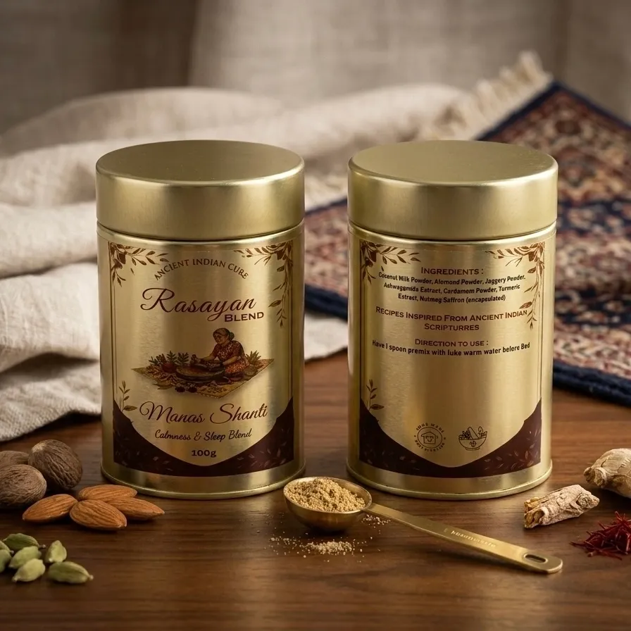 A calming herbal blend designed to promote relaxation, mental wellness, and restful sleep.